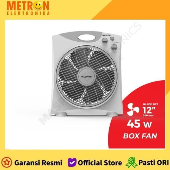 MASPION EX-2109 T BOX FAN 12" / KIPAS ANGIN BOX EX 2109 T / EX2109T