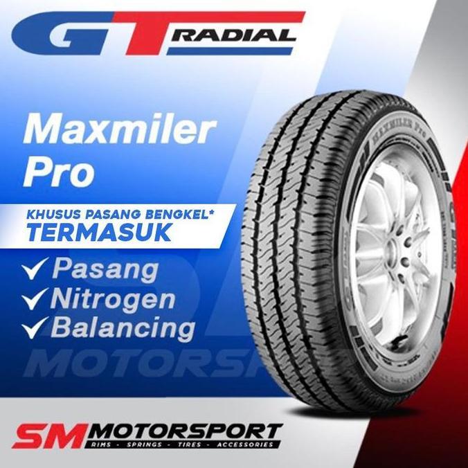Bnr Gt Radial Maxmiler Pro 195 R14C Ban Mobil