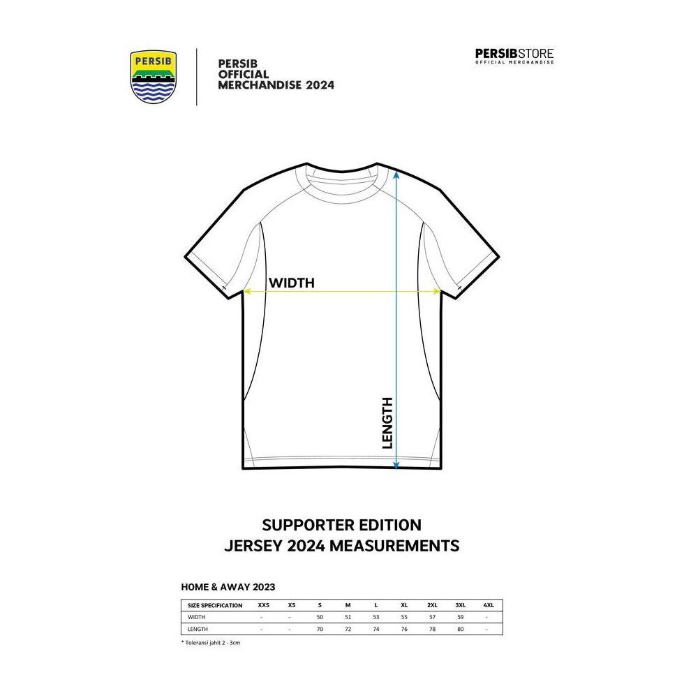 PERSIB JERSEY SUPPORTER EDITION HOME 2024/2025
