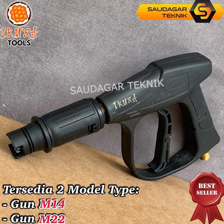 Gun Jet Cleaner Drat M14 M22 Set Nozzle Mesin Steam Cuci Motor Mobil AC Sprayer Sanchin Mesin Steam 