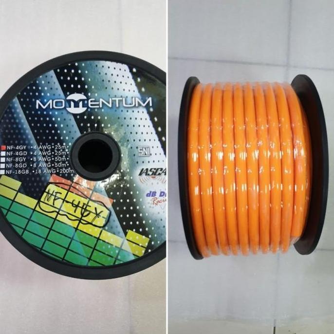 Kabel Power Audio Momentum 4 AWG Per Roll / Kabel 4 AWG