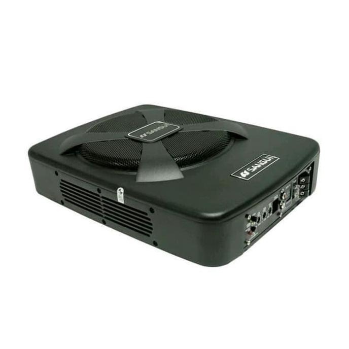 subwoofer kolong jok slim sansui SA FA 1100 mobil mobilio