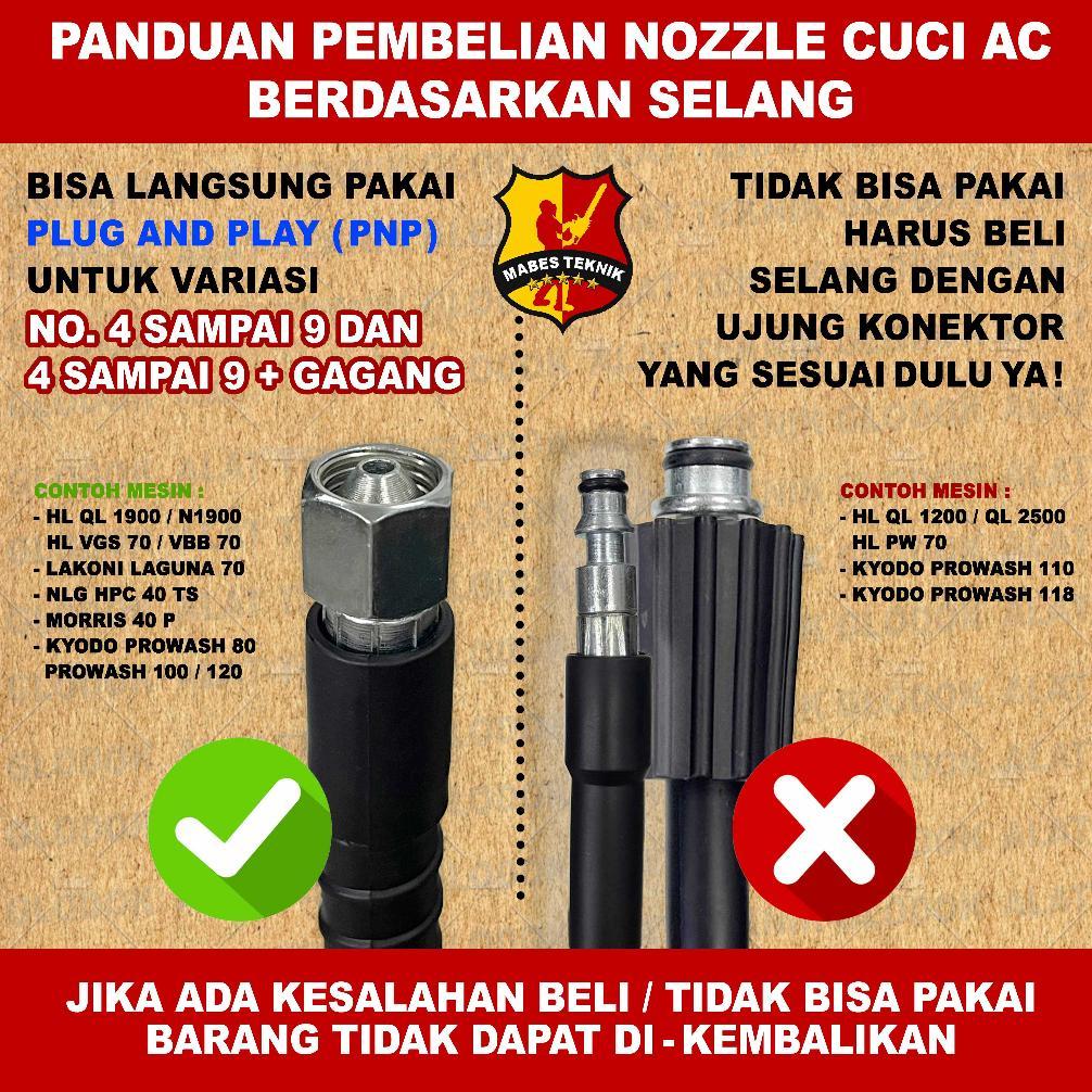 CUCI STEAM AC NOZEL KRAN JET CLEANER SETIM STOP KRAN GAGANG SPRAYER Nozzle jet cleaner