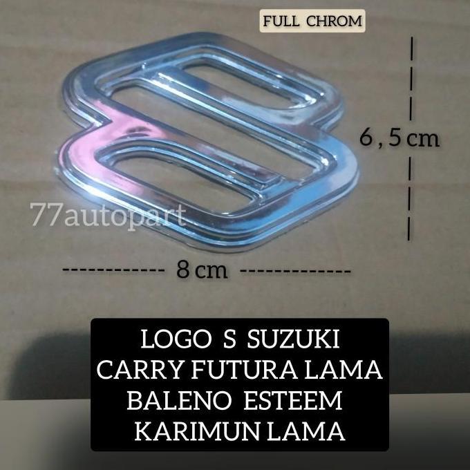 Emblem logo s suzuki carry futura lama baleno esteem karimun lama
