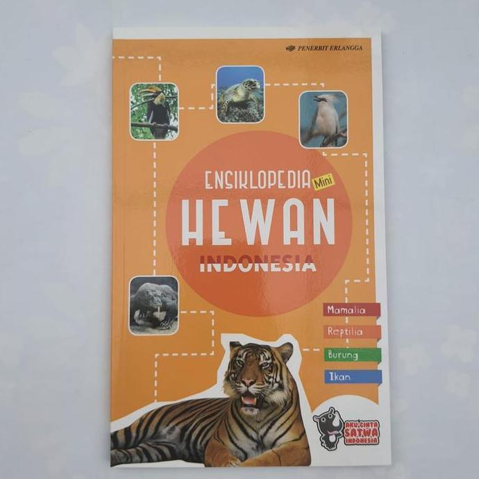 Buku Ensiklopedia Mini Hewan Indonesia Tim Efk Erlangga