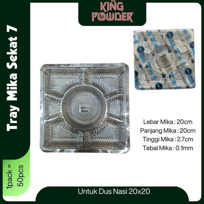 Dus Nasi Kotak 20x20 | Dus Nasi Catering ukuran 20 | Box Nasi 320GSM