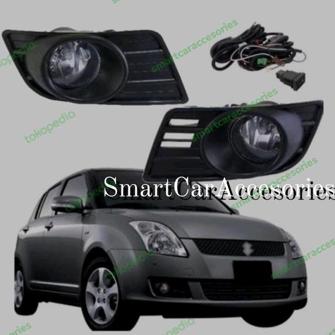 N Lampu Kabut Bumper Foglamp Fog Lamp Suzuki Swift 2007 2008 2009 2010