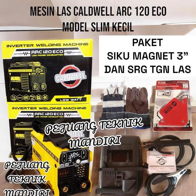 Promo Mesin Las Caldwell Arc 120 Ec / Trafo Las Caldwell Mma Arc 120 450Watt Cod