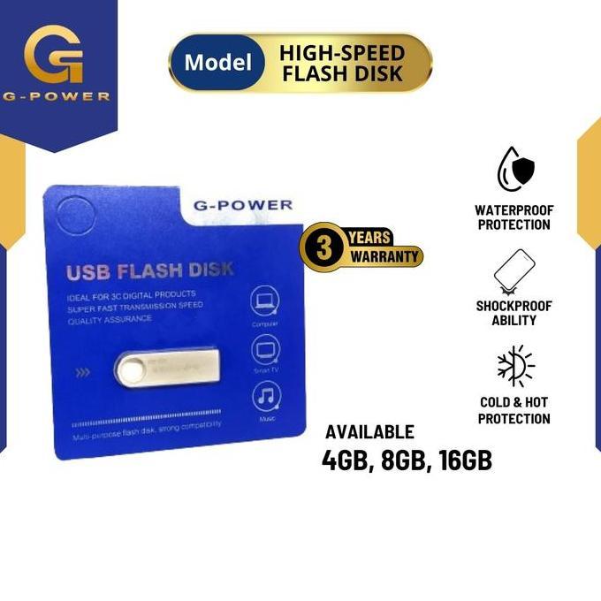 G-POWER FLASHDISK 4GB/8GB/16GB USB HIGH SPEED FLASH DISK DUAL USB DRIVE