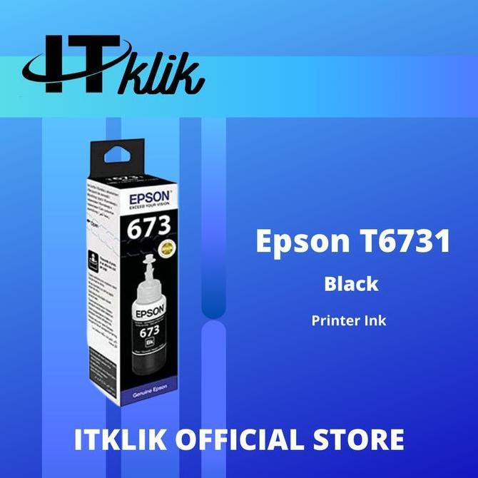 Tinta Epson 673 - Black TINTA  Tinta Printer L800/L1800/L850