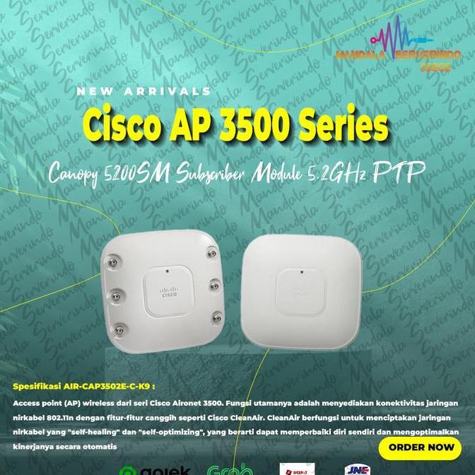 AIR-CAP3502E-C-K9 Cisco AP 3500 Series Grosir Termurah