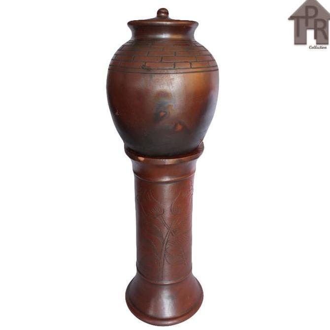Gerabah | Padasan | Gentong Cuci Tangan 18 Liter SAML
