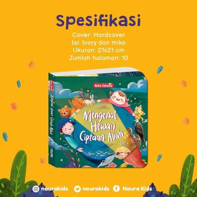 Buku Cahaya Mengenal Hewan Ciptaan Allah
