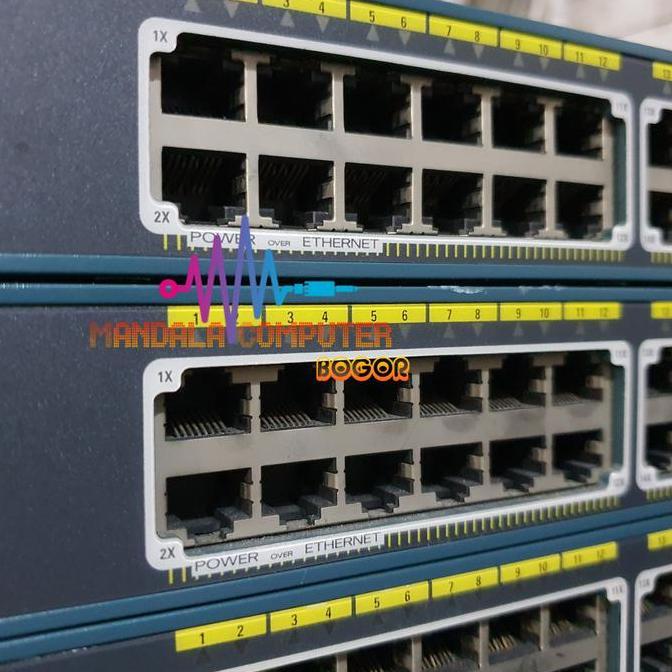 Cisco WS-C2960-24PC-L Cisco Catalyst 2960 PoE Switch 24 Port Grosir Termurah