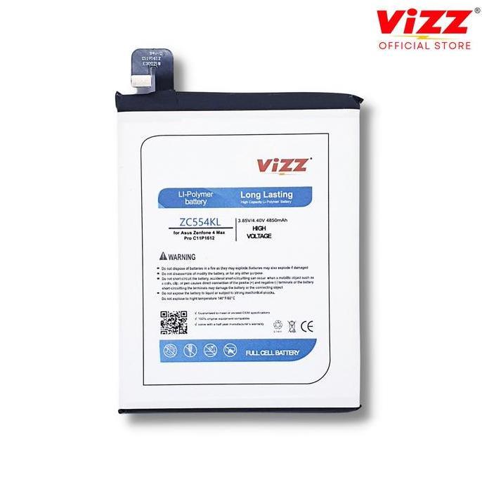 VIZZ Baterai ASUS ZENFONE 4 MAX PRO Batre ZENFONE C11P1612 ZC554KL