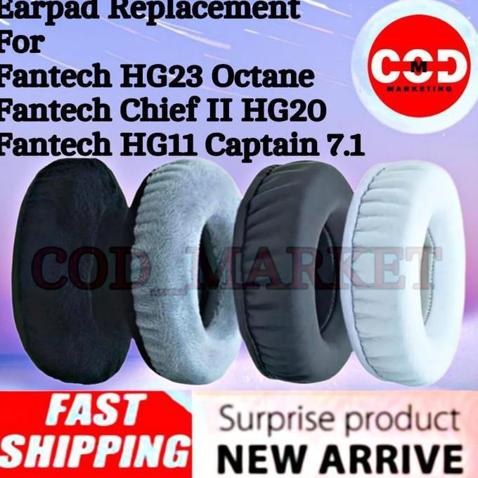 Earcup Earpad Fantech / HG23 Octane / Chief II HG20 / HG11 Captain 7.1