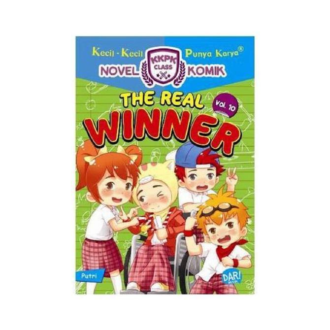 [Mizan Jakarta] Buku Kkpk Class Nomik #10: The Real Winner | Novel Komik Anak