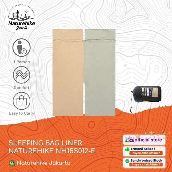 Sleeping Bag Liner / Selimut / Sprei Camping Naturehike Nh15S012-E