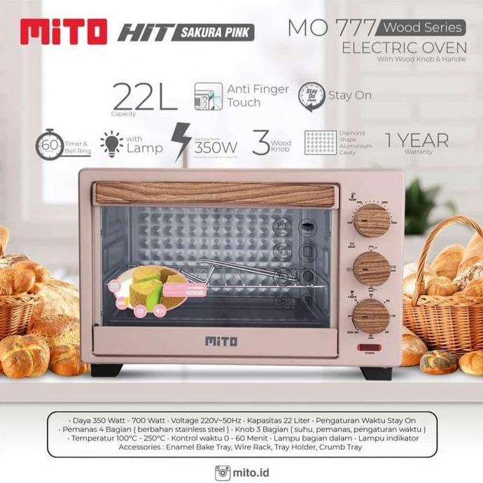 OVEN MITO MO-777 - Oven MITO low watt MO 777 / MO777 / MO-777