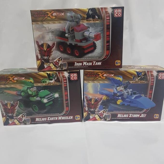 Emco Bima X Brix Helios Kranion Iron lego bricks fullset