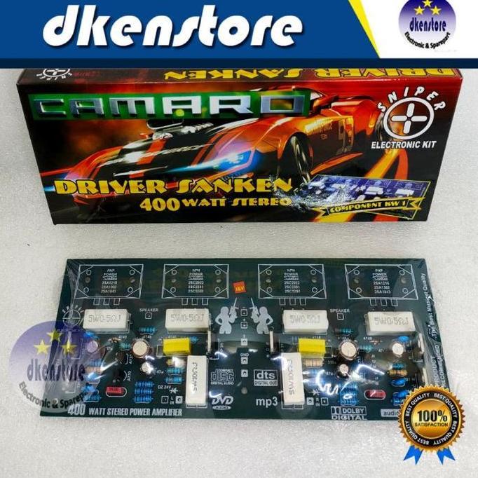 Kit power Driver Sanken 400W Stereo Kit 400 watt CAMARO