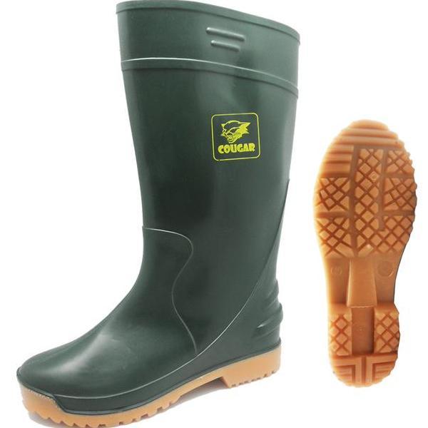 Rubber Boot Green Sepatu Boot Karet Hijau Cougar 32Cm
