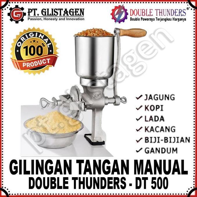 DT-T500 Mesin Giling Jagung Kopi Lada Kacang Rempah Biji Mesin Gilingan Manual Mesin Gilingan Manual