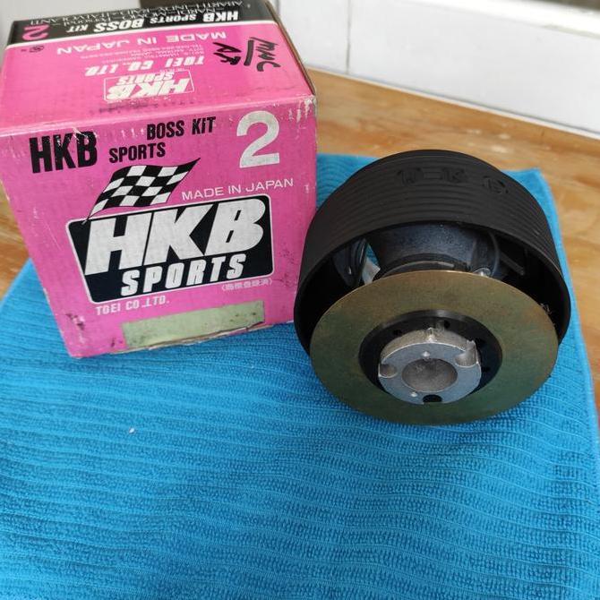 Boskit Stir Racing Dudukan Stir Racing Lancer Evo 3 Evo 4 HKB Japan Original