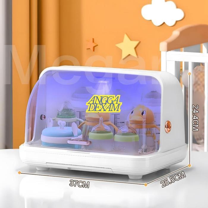Anggadexam Dg-78 Megam Rak Pengering Botol Bayi Anak Multifungsi /Wadah Penyimpanan Perlengkapan Bay