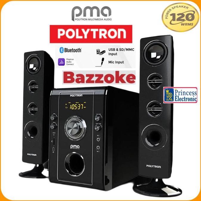 POLYTRON PMA 9526 BLUETOOTH SPEAKER MULTIMEDIA KARAOKE ORIGINAL DAN TERPERCAYA