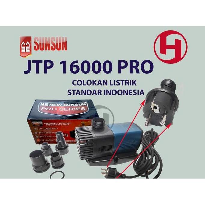 ORIGINAL SUNSUN JTP 16000 POMPA SIRKULASI AQUARIUM DAN KOLAM