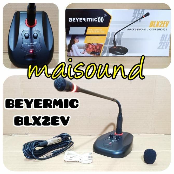 MICROPHONE PODIUM BEYERMIC BLX2EV MIC KABEL MEJA BEYERMIC BLX 2EV Original