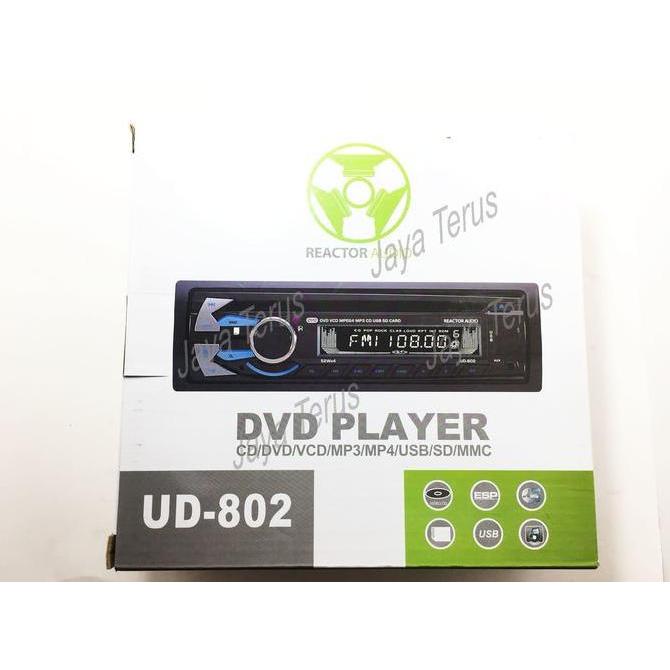 TERBARU - Single Din REACTOR AUDIO DVD, MP3, USB, RADIO