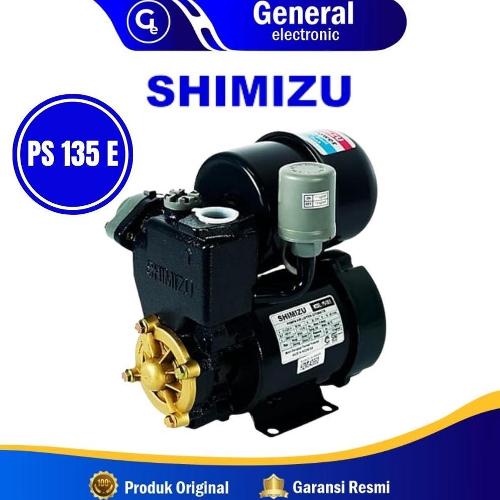 Pompa Air Otomatis Shimizu PS 135 E Daya Hisap 9m