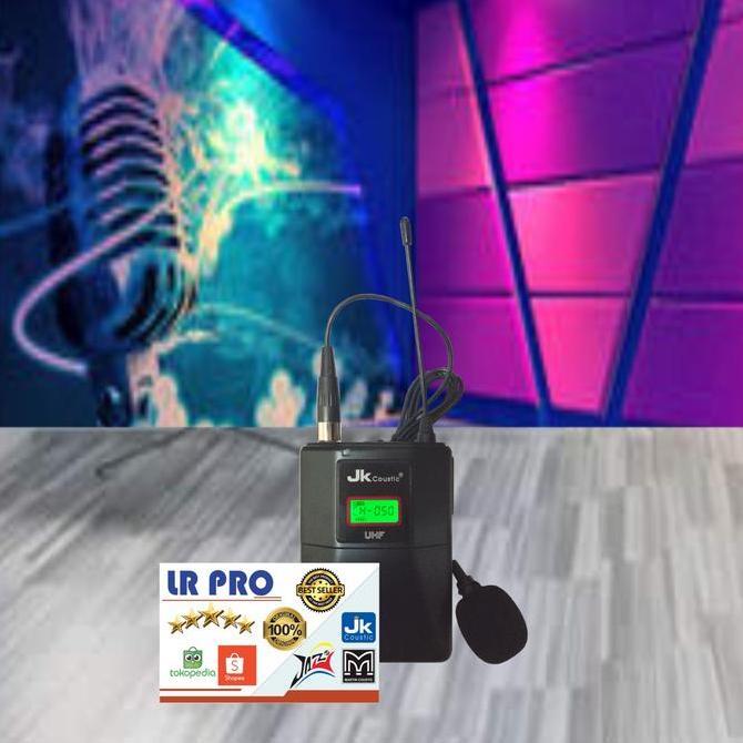 Mic wirelles Bodi pack JU 1002 2002 mic clip on Jk coustic BPCO 123 Original