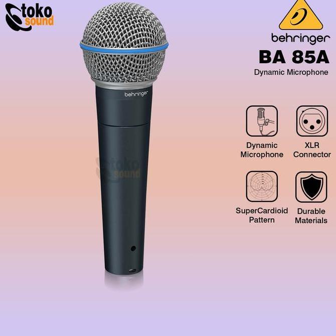 Behringer BA 85A / BA85A - Microphone DynamicVocal Original