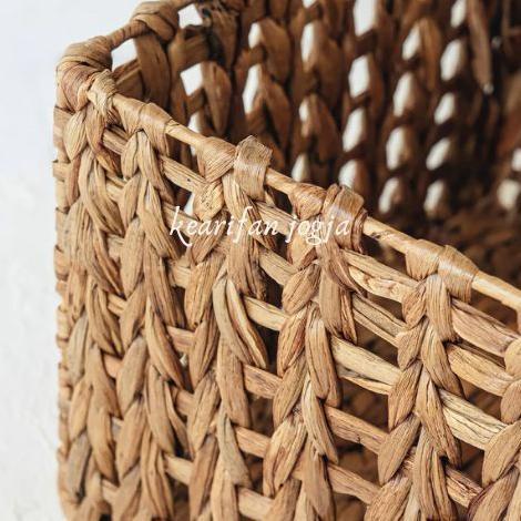 TEMPAT / BOX PENYIMPANAN / KERANJANG / BASKET / LAUNDRY BASKET / KERANJANG KRAWANG / ANYAMAN Keranja