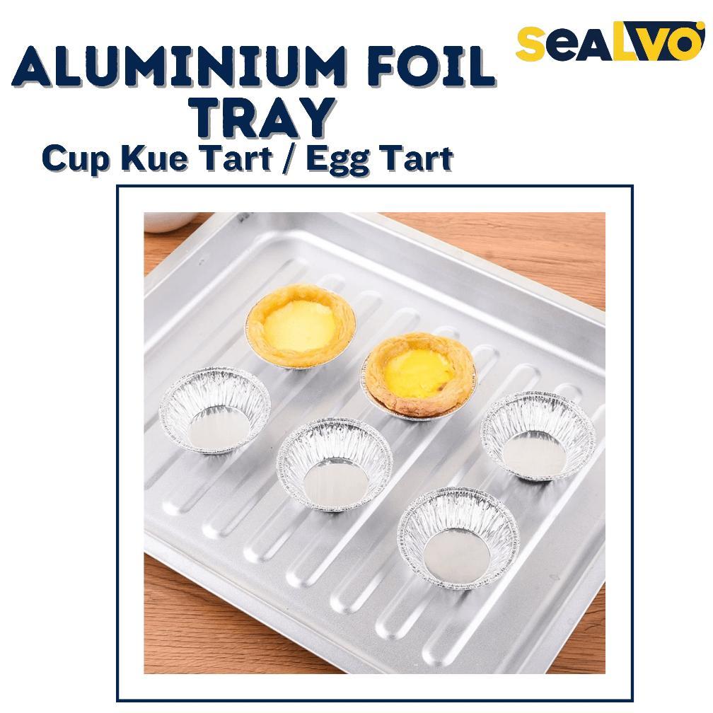 Bisa Cod Aluminium Foil Cup Kue / Cup Egg Tart, Kue Pie Termurah ||