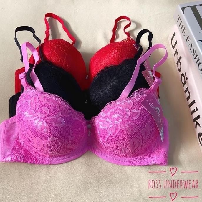 Promo BH kawat murah busa tebal, BH brukat sexy, Bra push up kawat, Bra import halus, BRA, Bra motif