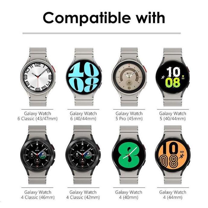 DB102 >> Strap Nylon canvas sport cocok untuk SAMSUNG GALAXY Watch ULTRA 8 Classic 40mm 44mm 46mm Na