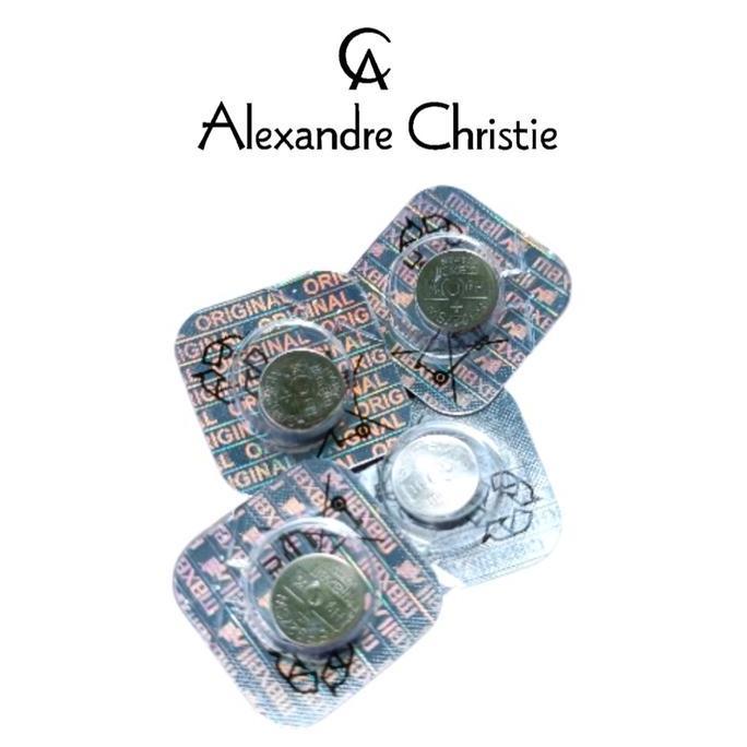 DF293>> battrai jam tangan alexandre christie original tipe AC 6141MC, AC 9205MC, AC 6455MC dll bate
