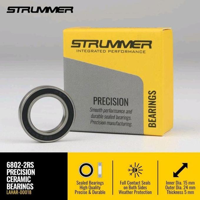 Bearing Hub Ceramic 6802-2Rs Strummer Mt650 Boost Hr10