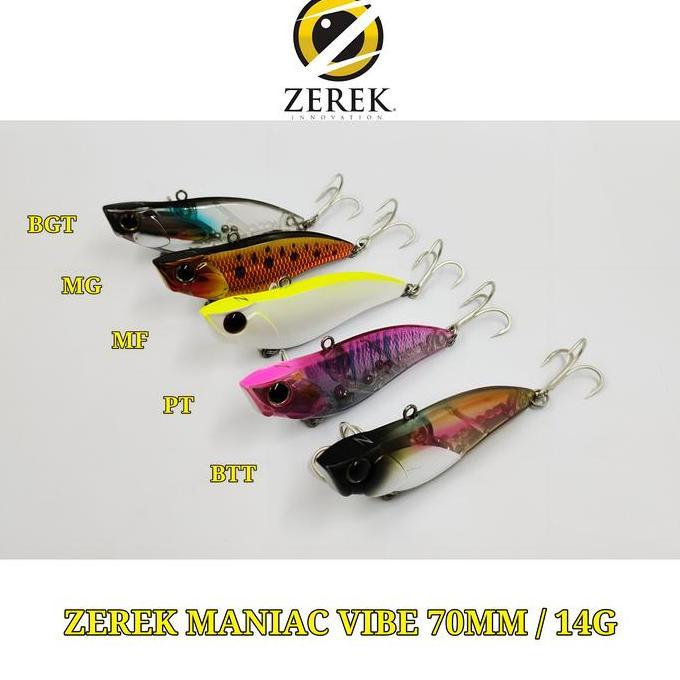 UMPAN ZEREK MANIAC VIBE 70MM/14G DIN
