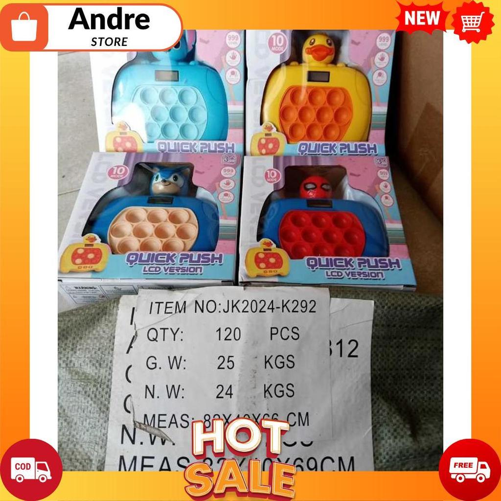 MAINAN AKTIVITAS GAME ANAK SANRIO ADA LAMPU POP IT ELECTRONIC POP IT ELEKTRONIK POP IT ELEKTRIK ~ FA