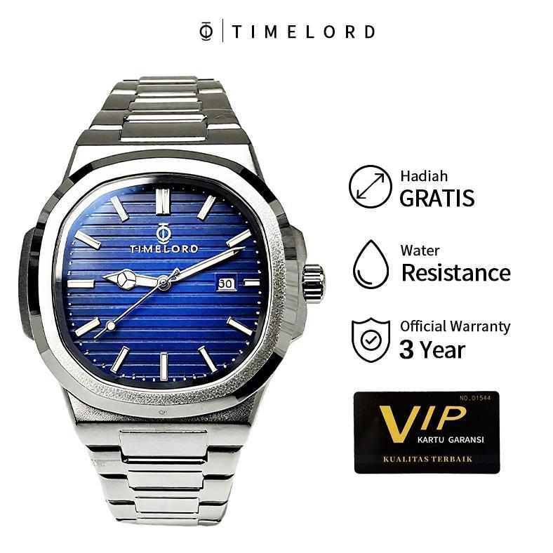 Jam Tangan Pria Otomatis TIMELORD 2066 Luxury Original Anti Air Free Box / Jam Tangan Pria Quartz Ja
