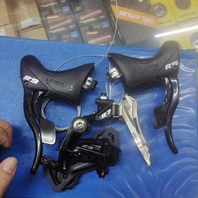 Grup Set Mini Roadbike Ltwoo R9 2 X 11Speed Brifter Rd Fd 11 Speed Ltwoo Road