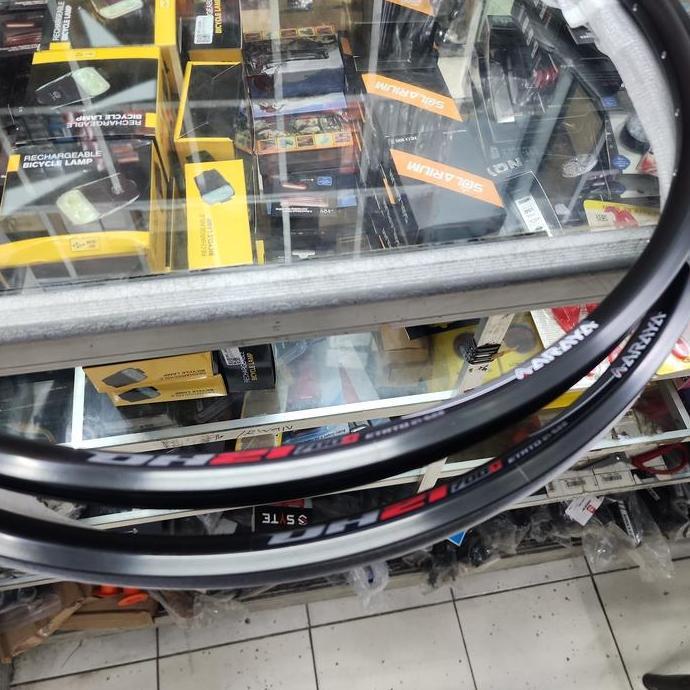 Velg Araya 700 Dh 21 Etro 21-622 Lebar Hitam 32 Hole 20.5Mm 700 / 29 In Hitam