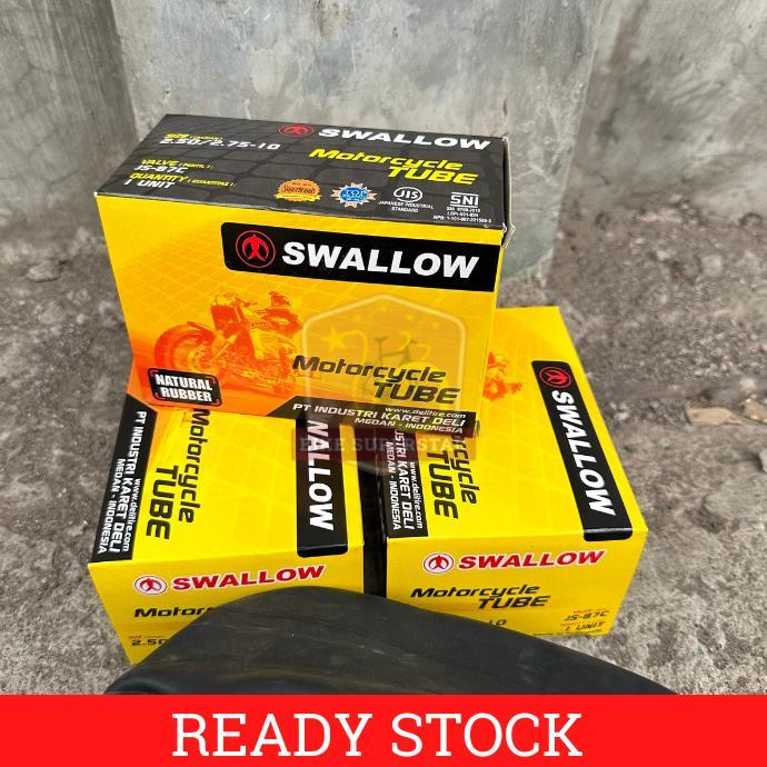 Fj-44 Ban Dalam Vespa 2.50 / 2.75 - Ring 10 Sepeda Motor Listrik Swallow Goda U-Winfly