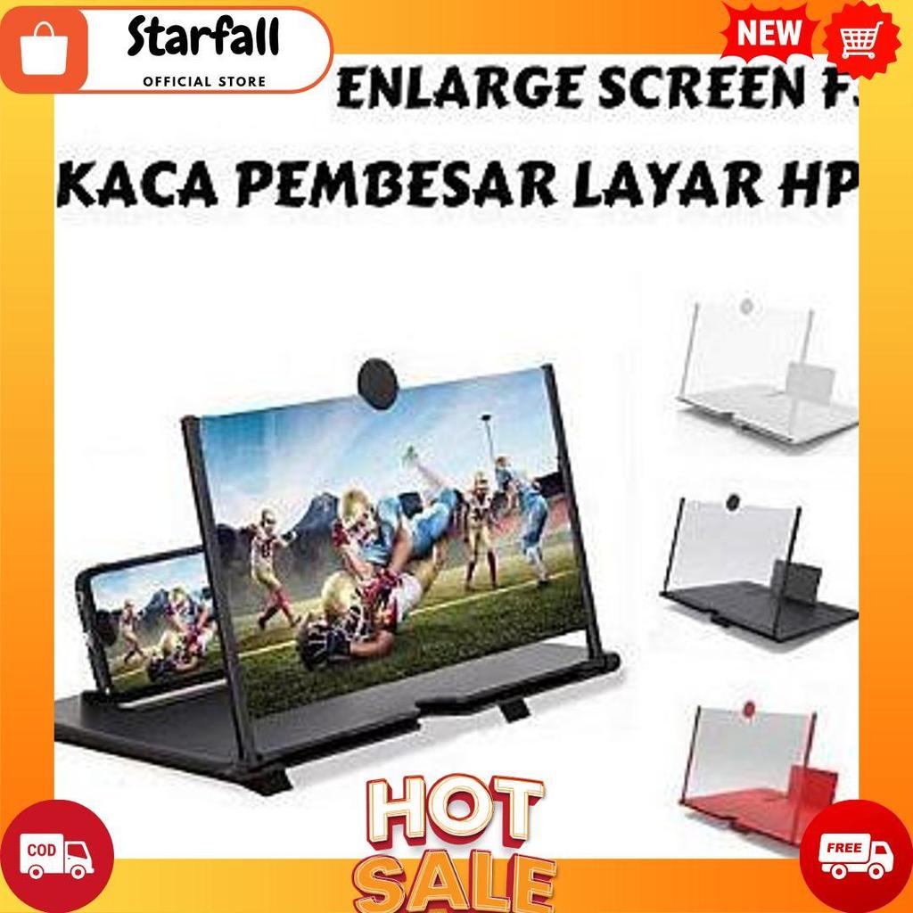 PEMBESAR LAYAR 3D KACA PEMBESAR LAYAR / ENLARGED / PROYEKTOR LAYAR HP [A1][B4]