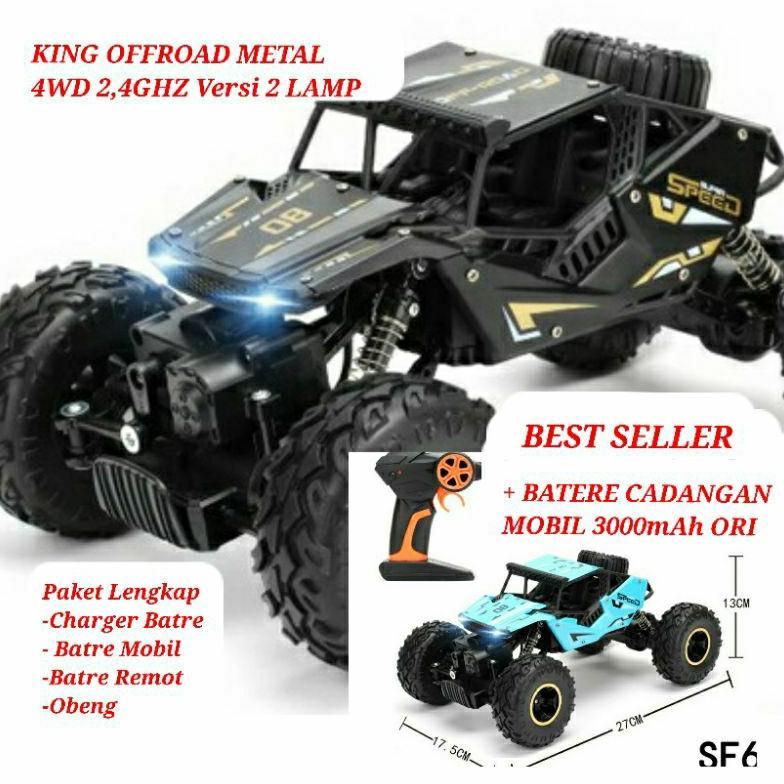 Promo Cod Mobil Remot Control Rc Offroad 4X4 Metal 4Wd Rock Climber 2.4Ghz Mainan Remote Kontrol